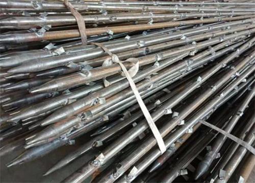 后湖管理区管棚钢花管加工